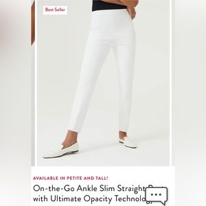 Spanx White Ultimate Opacity pants